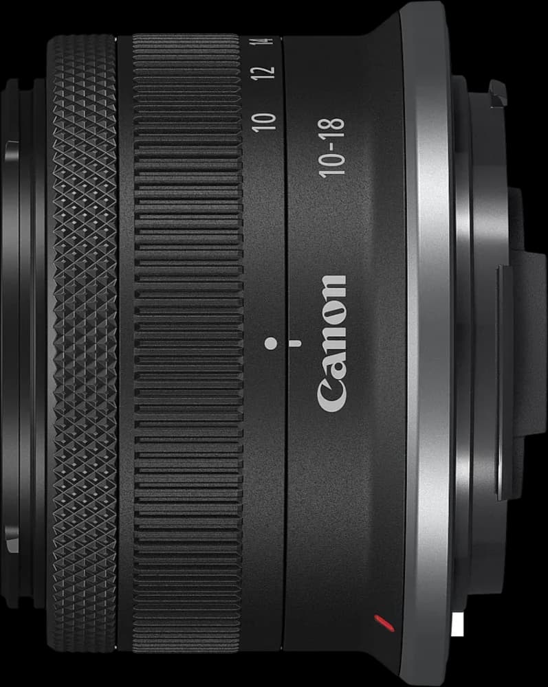 Canon RF-S10-18mm F4.5-6.3 IS STM - Top View