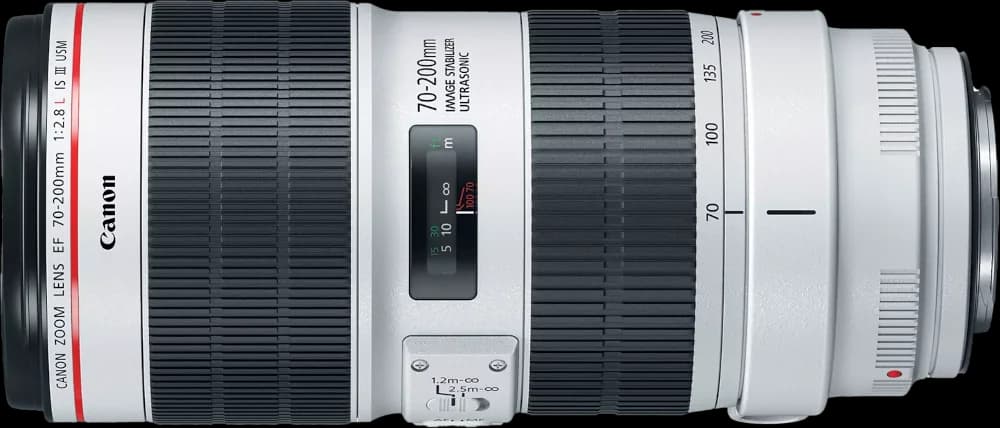 Canon EF 70-200mm f/2.8L IS III USM - Top View