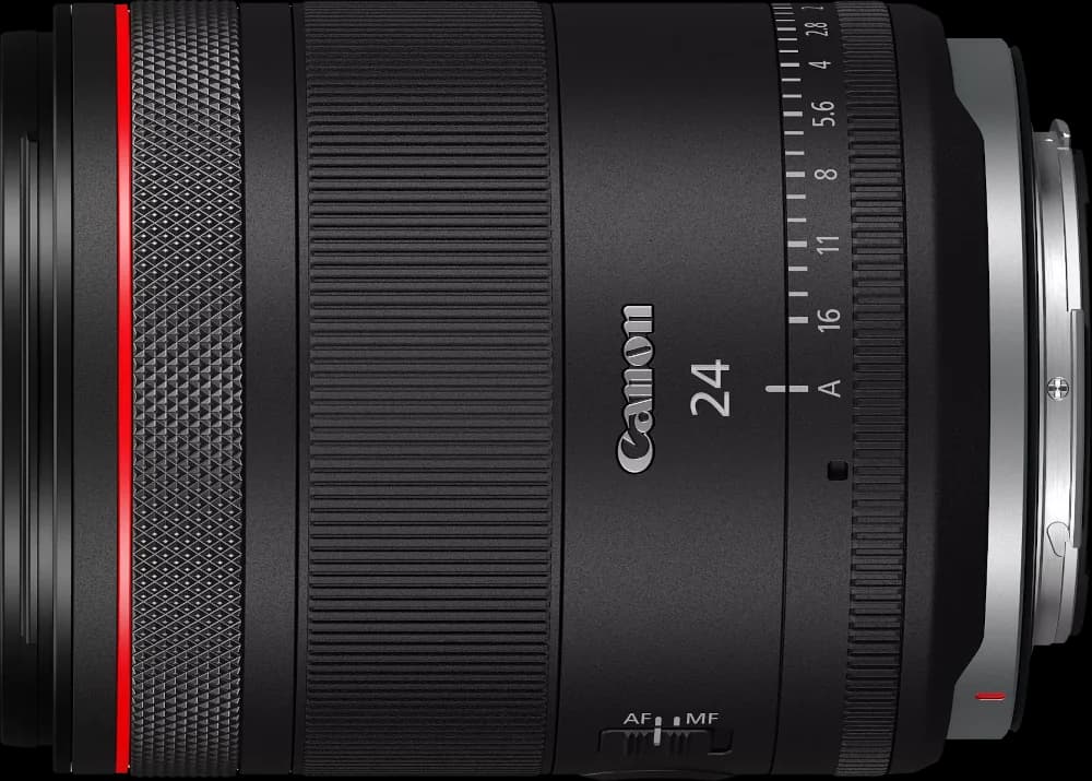 Canon RF24mm F1.4 L VCM - Top View