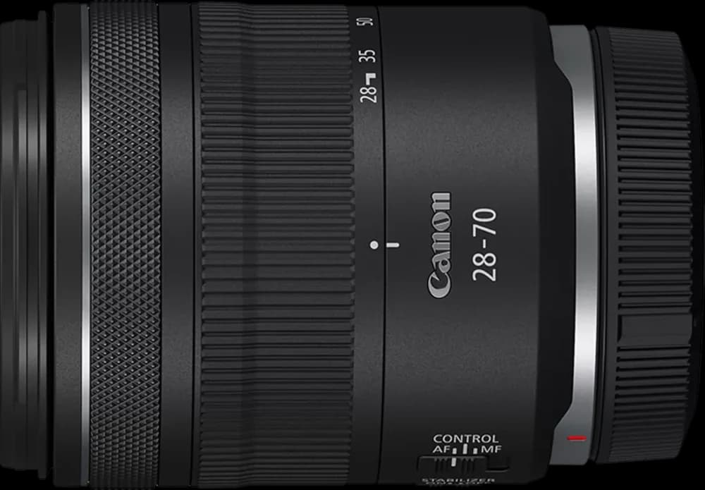 Canon RF28-70mm F2.8 IS STM - Top View