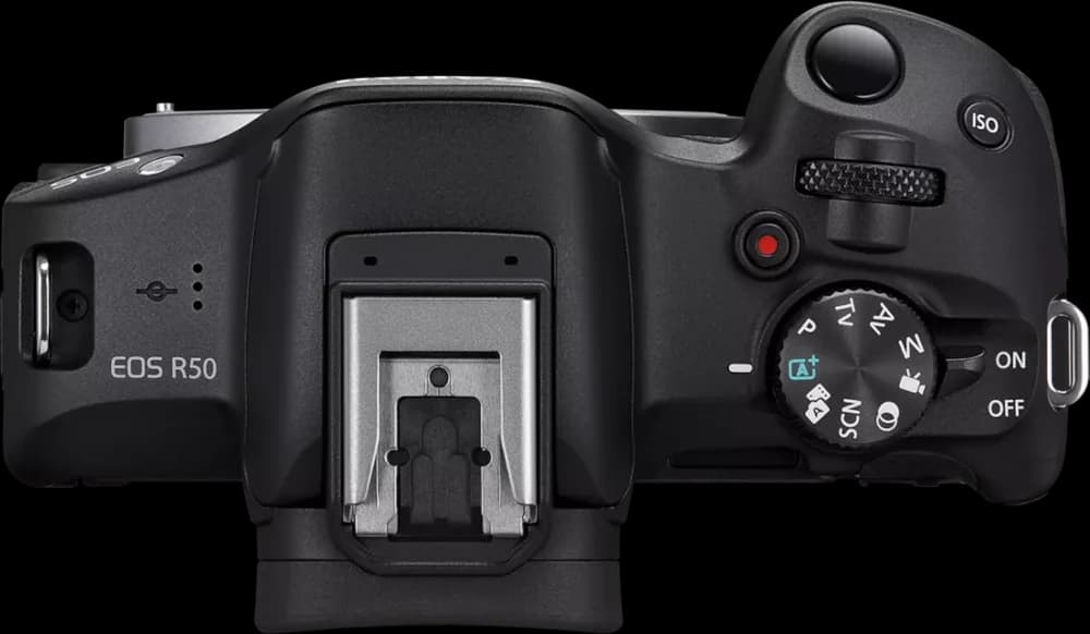 Canon EOS R50 - Top View