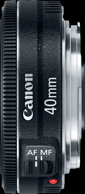 Canon EF 40mm f/2.8 STM - Top View