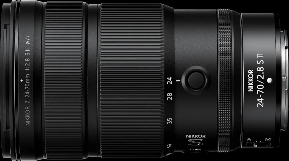 Nikon NIKKOR Z 24-70mm f/2.8 S II - Top View