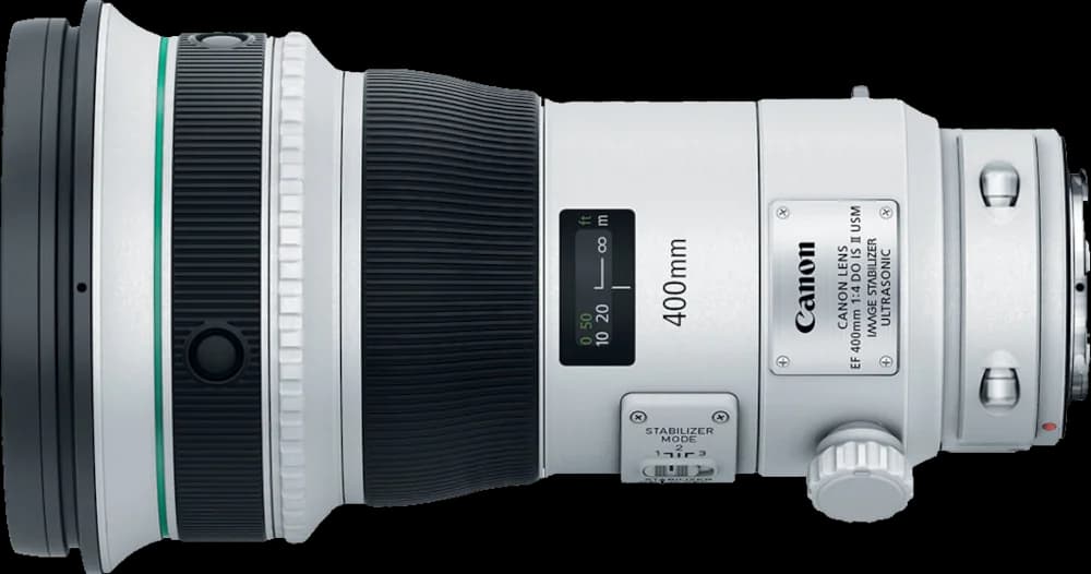 Canon EF 400mm f/4 DO IS II USM - Top View