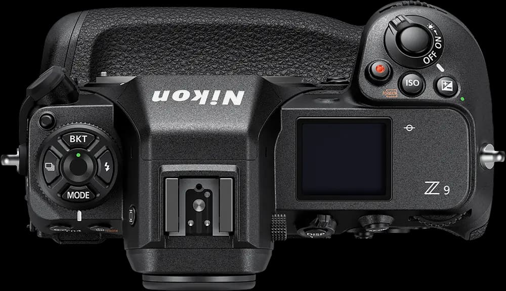 Nikon Z9 - Top View