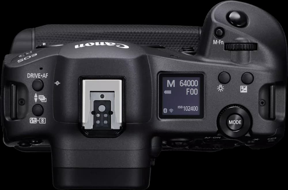 Canon EOS R3 - Top View
