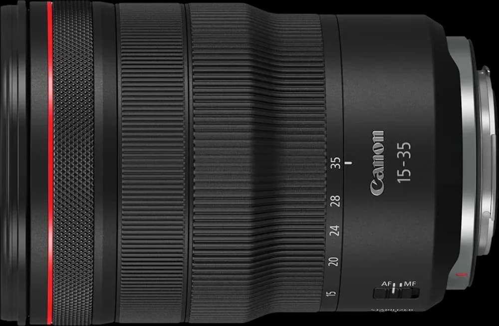 Canon RF15-35mm F2.8 L IS USM - Top View
