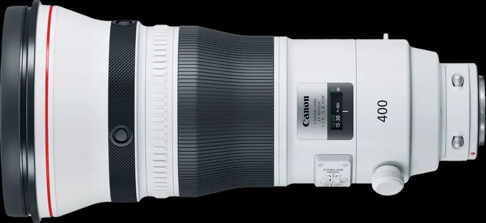Canon EF 400mm f/2.8L IS III USM - Top View