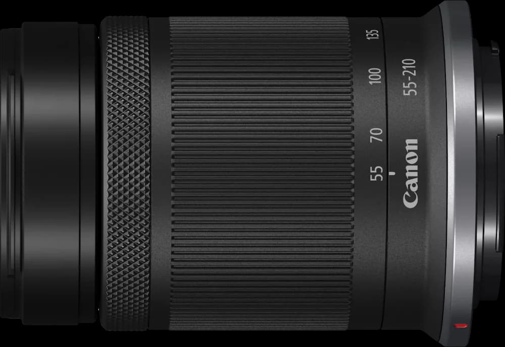 Canon RF-S55-210mm F5-7.1 IS STM - Top View