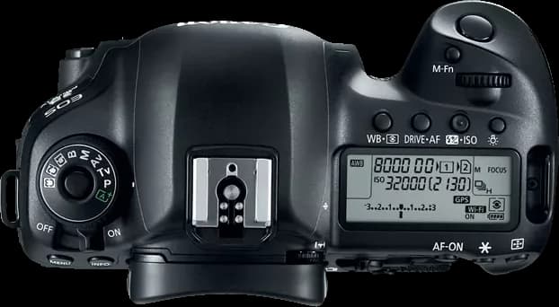 Canon EOS 5D Mark IV - Top View