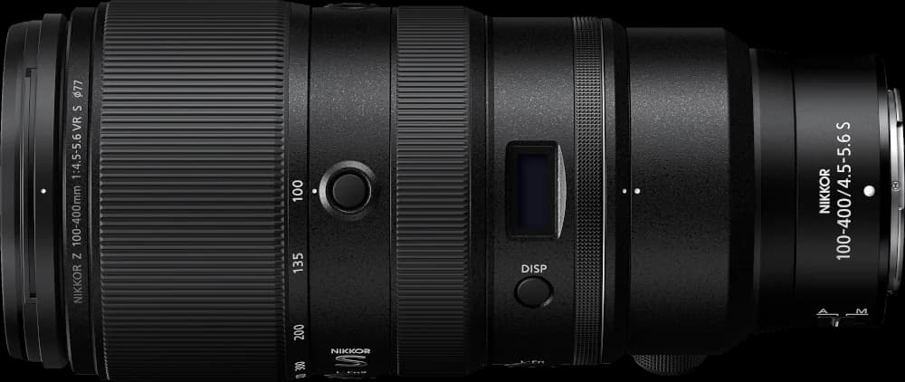 Nikon NIKKOR Z 100-400mm f/4.5-5.6 VR S - Top View