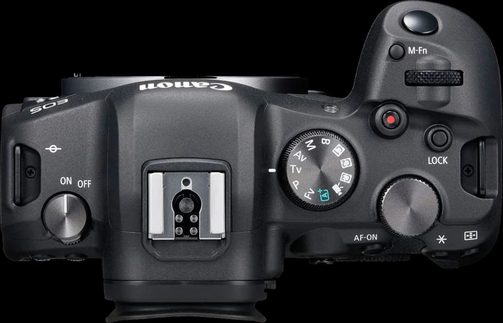 Canon EOS R6 - Top View