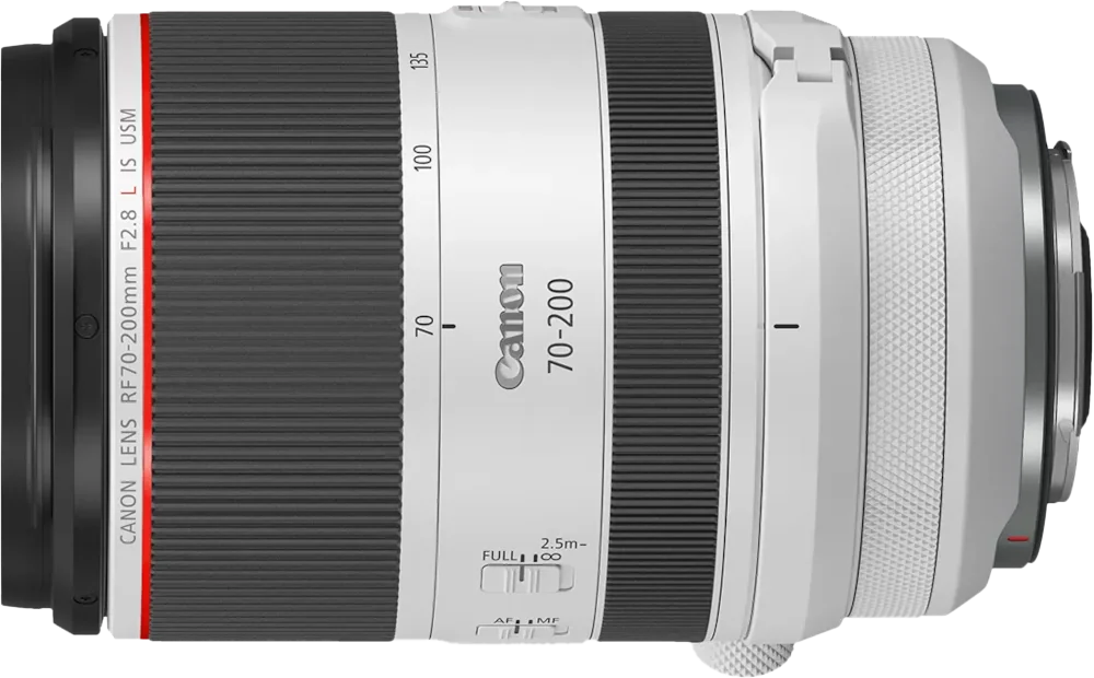 Canon RF70-200mm F2.8 L IS USM - Top View