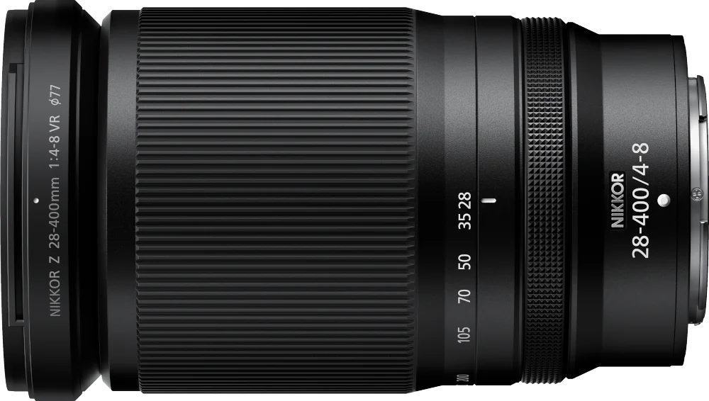 Nikon NIKKOR Z 28-400mm f/4-8 VR - Top View