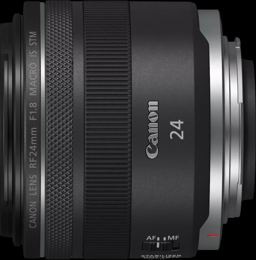 Canon RF24mm F1.8 MACRO IS STM - Top View