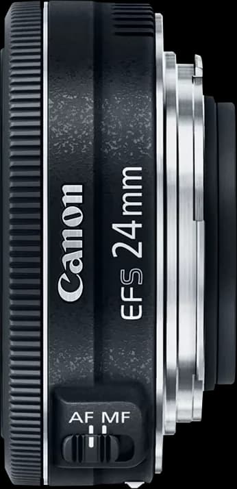 Canon EF-S 24mm f/2.8 STM - Top View