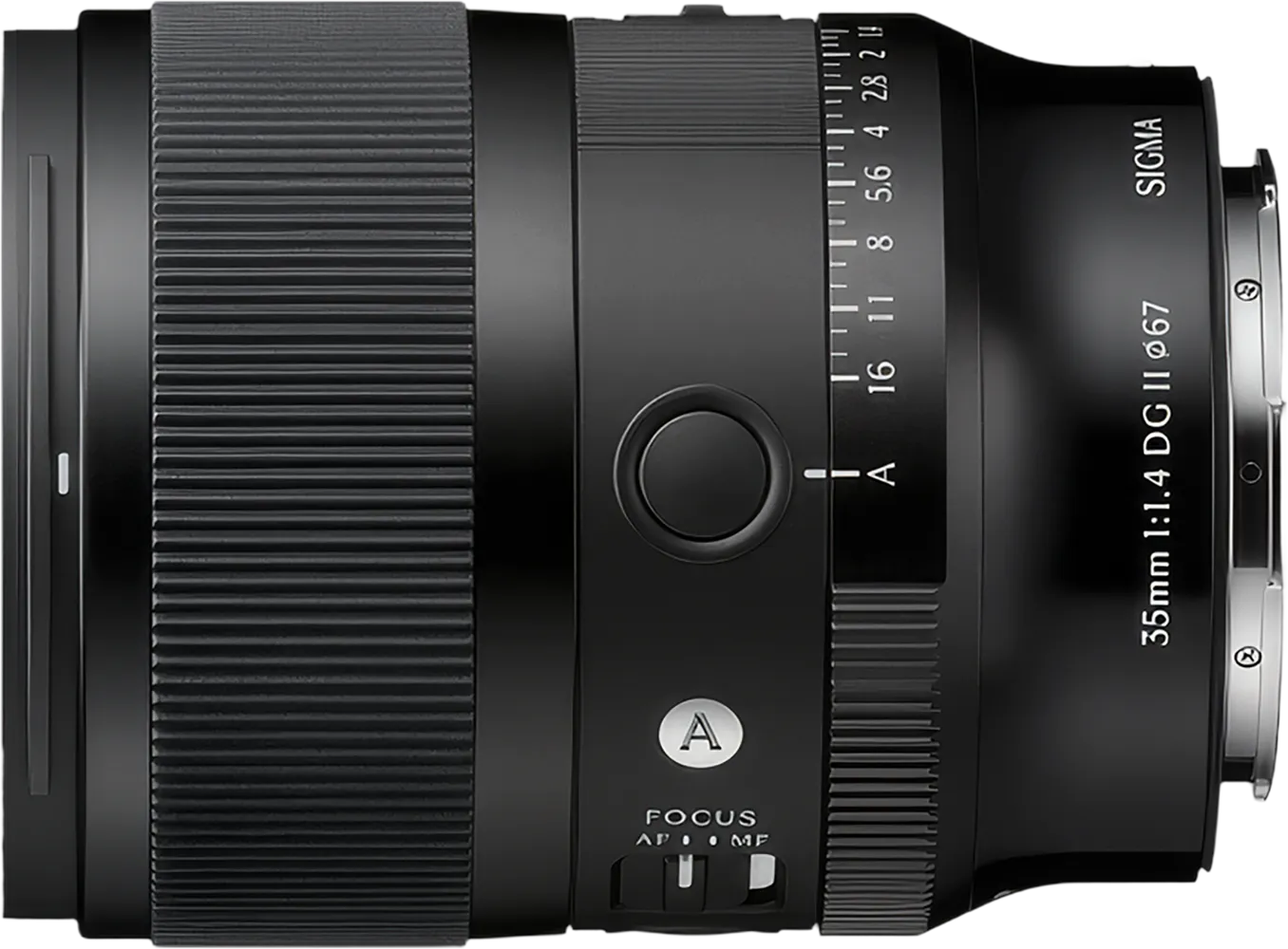 Sigma 35mm F1.4 DG II Art - Top View