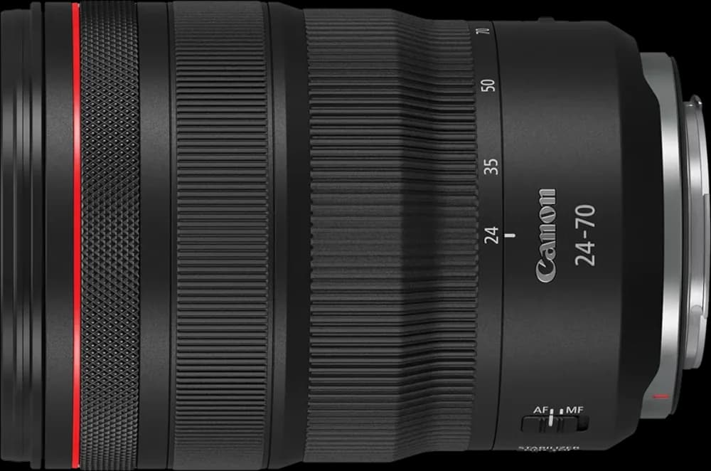 Canon RF24-70mm F2.8 L IS USM - Top View