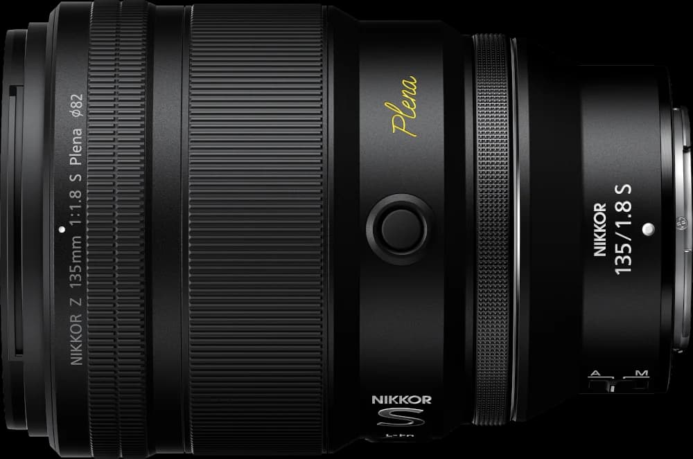 Nikon NIKKOR Z 135mm f/1.8 S Plena - Top View