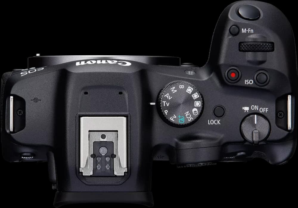 Canon EOS R7 - Top View