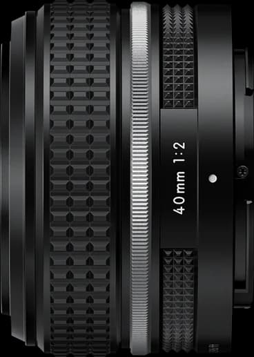 Nikon NIKKOR Z 40mm f/2 (SE) - Top View