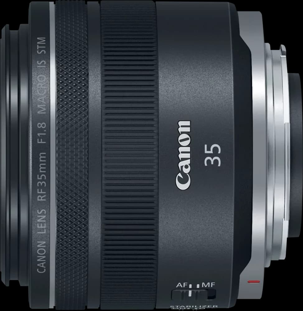Canon RF35mm F1.8 Macro IS STM - Top View