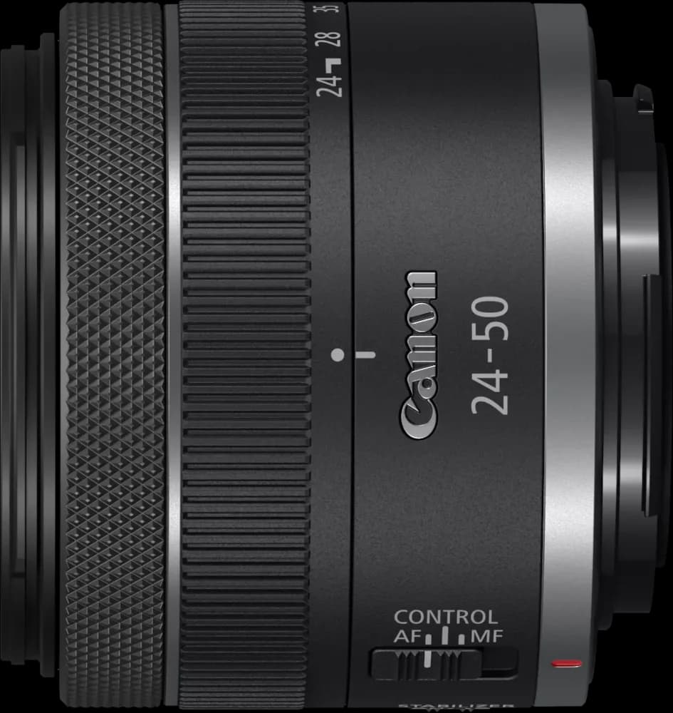 Canon RF24-50mm F4.5-6.3 IS STM - Top View