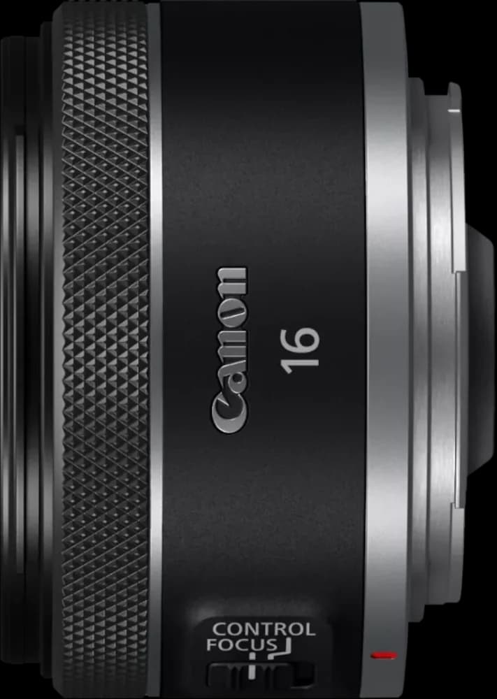 Canon RF16mm F2.8 STM - Top View