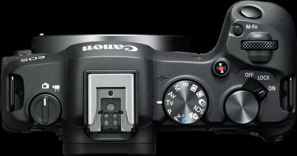 Canon EOS R8 - Top View