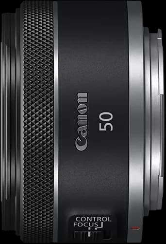 Canon RF50mm F1.8 STM - Top View