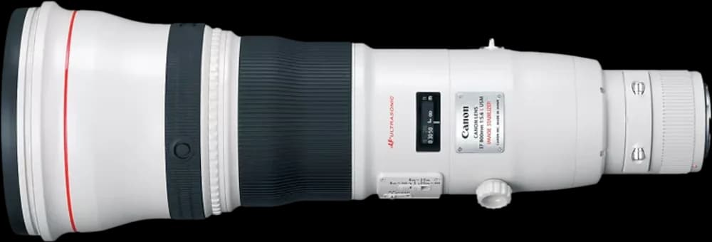 Canon EF 800mm f/5.6L IS USM - Top View