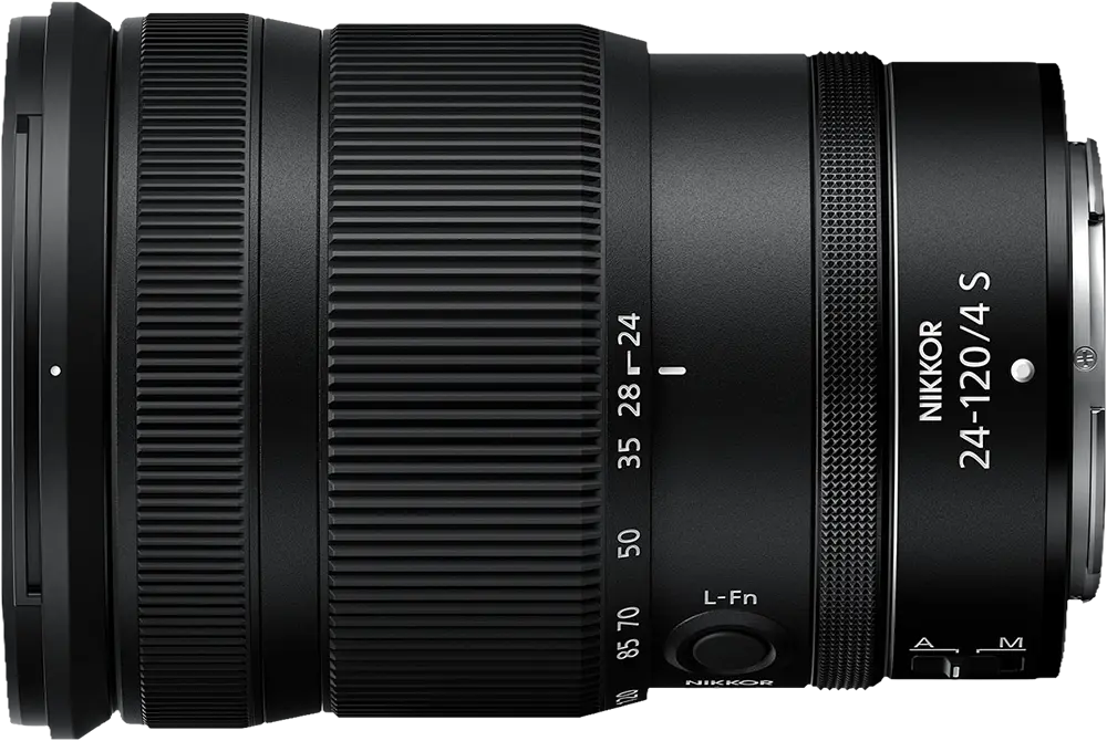 Nikon NIKKOR Z 24-120mm f/4 S - Top View