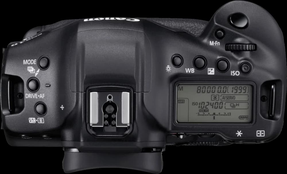 Canon EOS 1D X Mark III - Top View