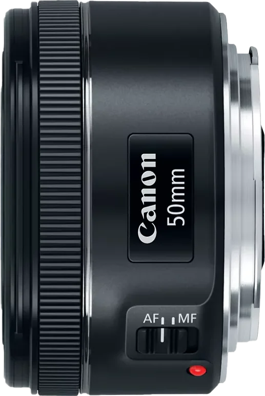 Canon EF 50mm f/1.8 STM - Top View