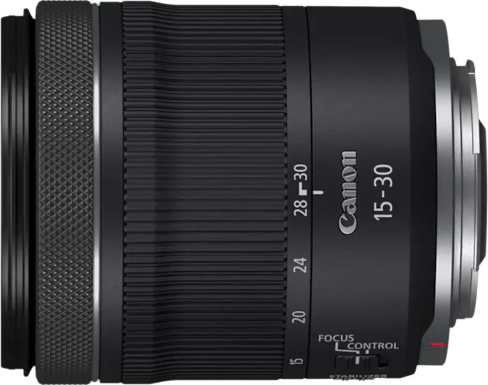 Canon RF15-30mm F4.5-6.3 IS STM - Top View