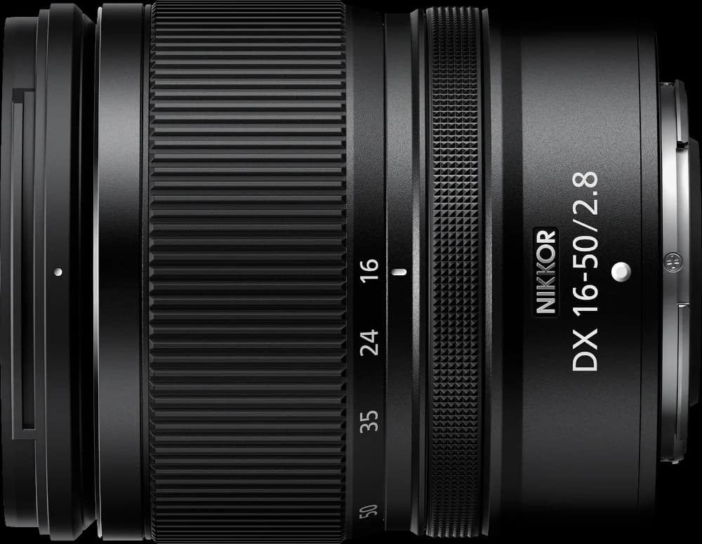 Nikon NIKKOR Z DX 16-50mm f/2.8 VR - Top View