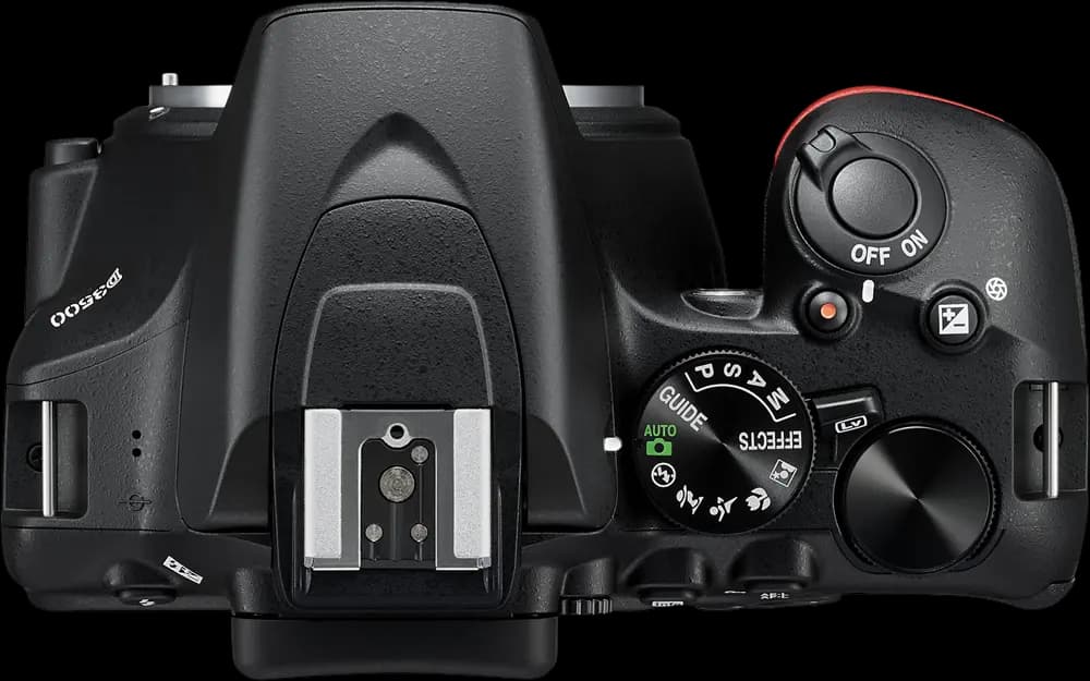 Nikon D3500 - Top View