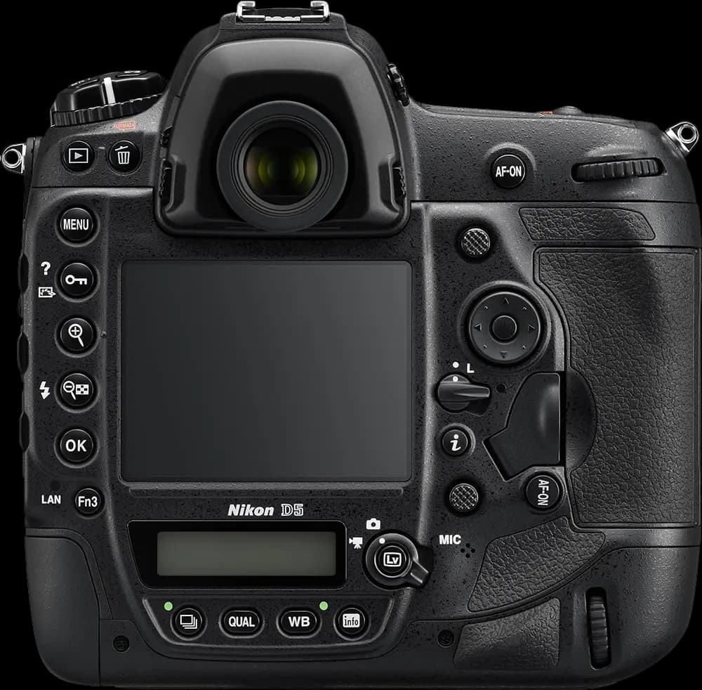 Nikon D5 - 背面
