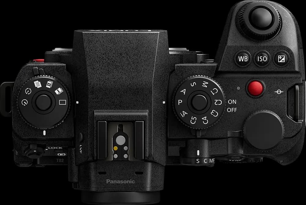 Panasonic Lumix S1R II - Top View