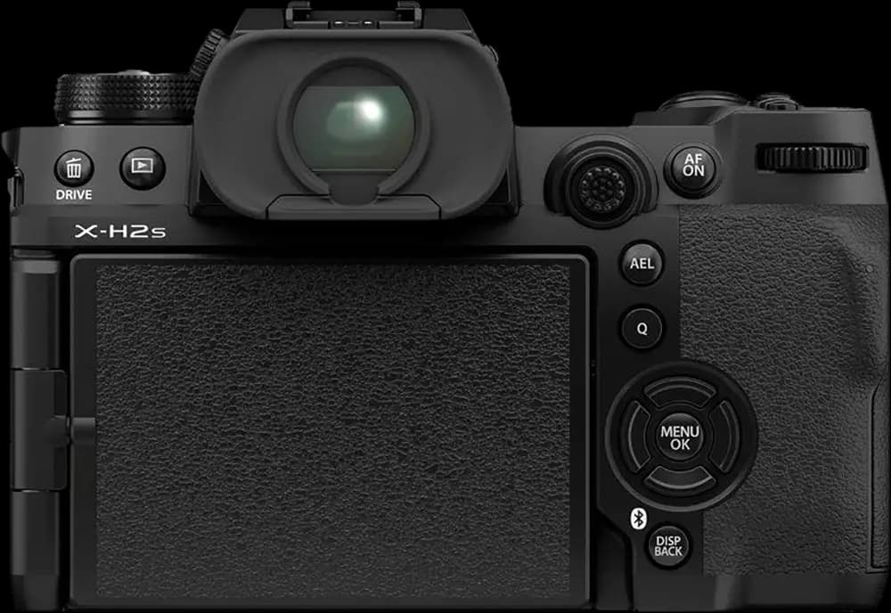 Fujifilm X-H2S - Vista trasera