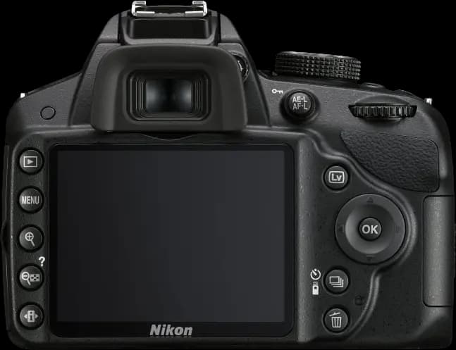 Nikon D3200 - Rear View