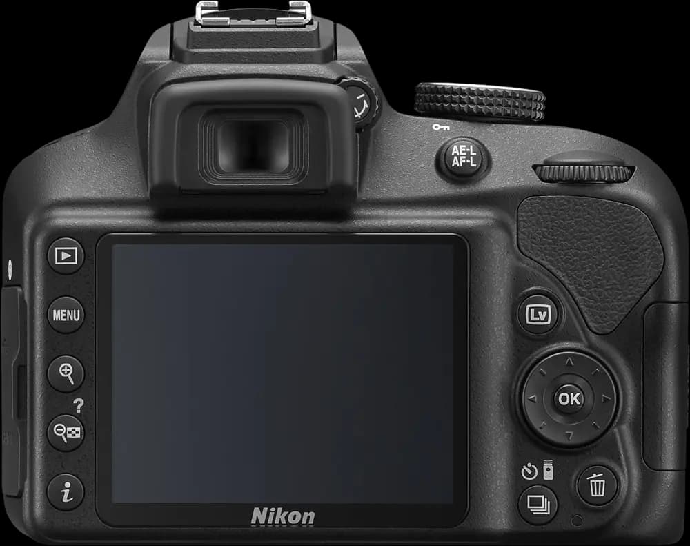 Nikon D3400 - Rear View