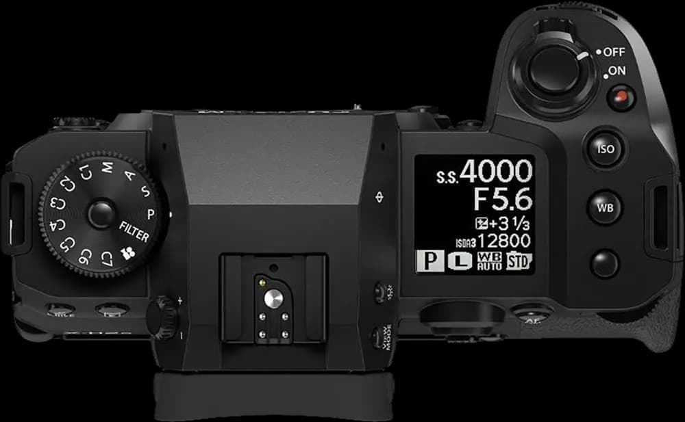 Fujifilm X-H2S - Vista superior