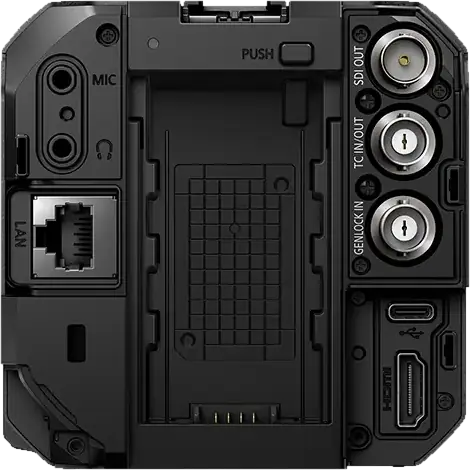 Panasonic Lumix BGH1 - Rear View