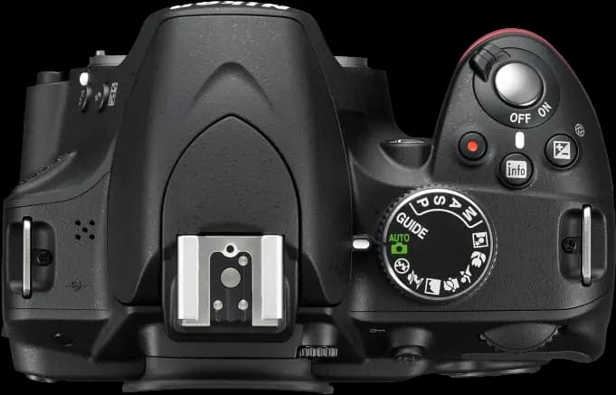 Nikon D3200 - Top View
