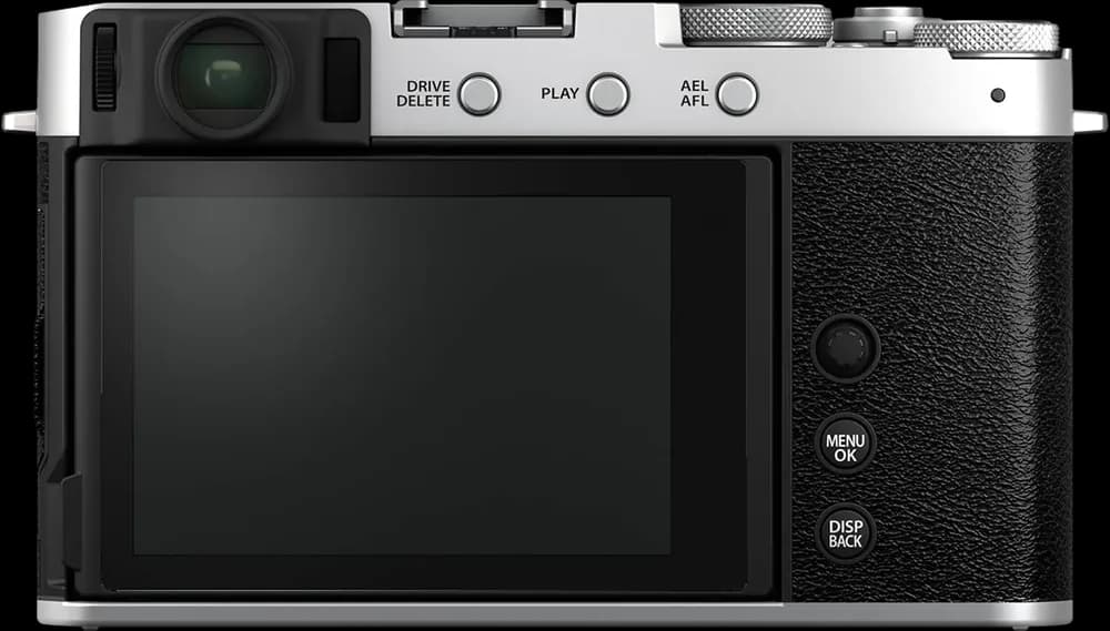 Fujifilm X-E4 - Rückansicht