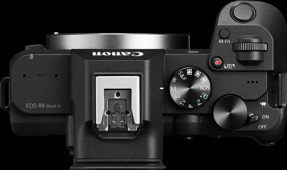 Canon EOS R8 Mark II - Top View