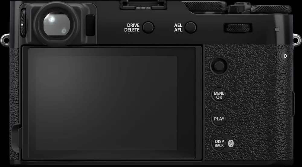 Fujifilm X100VI - Rückansicht