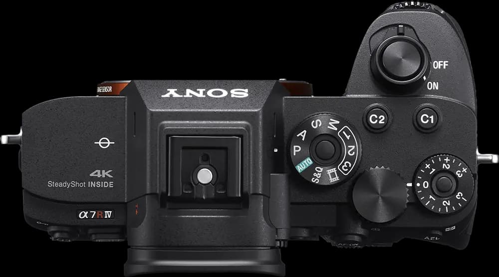 Sony a7R IV - Top View