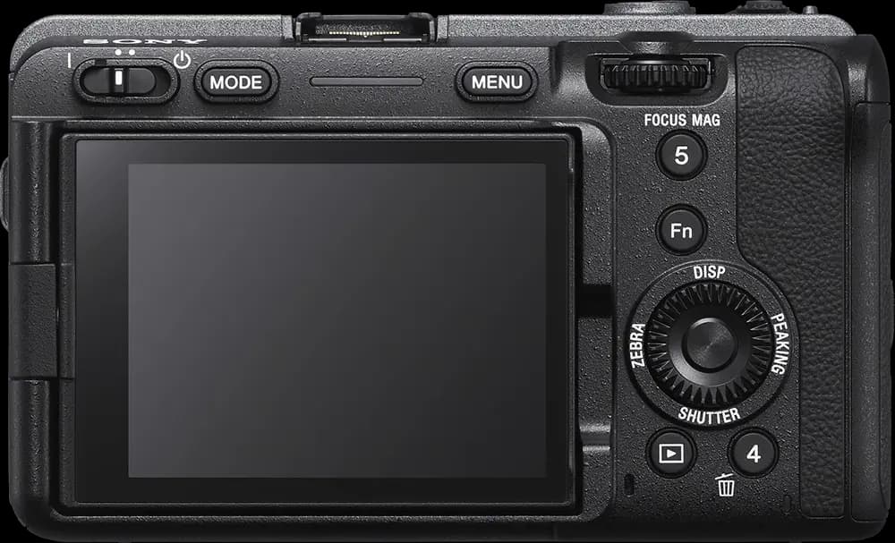 Sony FX3 - Rear View